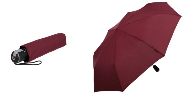 Knirps Taschenschirm "Large Duomatic" bordeaux - rot